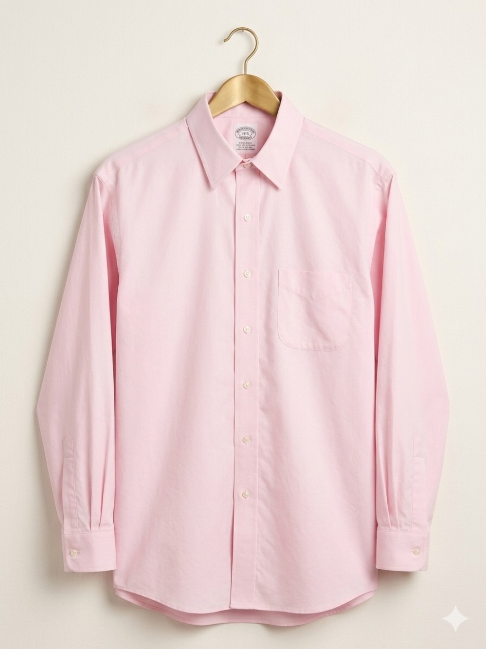 Brooks Brothers Light Pink Dress Shirt - Long Sleeve